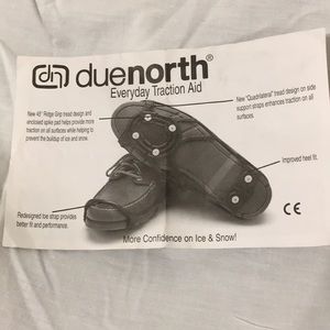 DUE NORTH SNOW AND ICE CLEATS NWOT